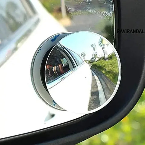Blind Spot Mirror, 2" Round HD Glass