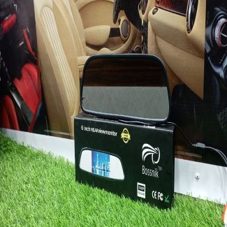 Bossnik 6 Inch Rear View Mirror Screen