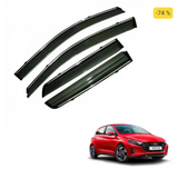 Chrome line door visor for hyundai I20 2020 onwards