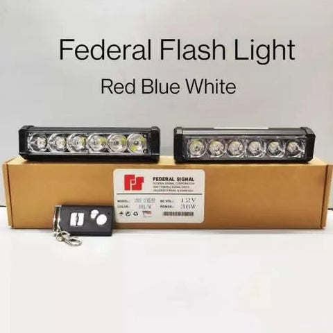 3 in 1 remote control fedral flasher (wireless remote)