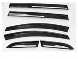 Chrome line door visor for renault triber 2019 onwards