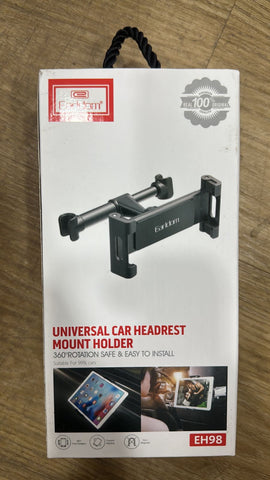 Universal car headrest mount holder