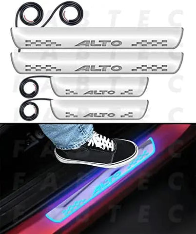 Alto car scuff plate