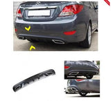High Quality ABS Rear Diffuser For Hyundai Verna 2011- 2015