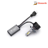 Dossnik 195W Tri Colour LED Headlight | 3000K / 4300K / 6500K | 18000 Lumens