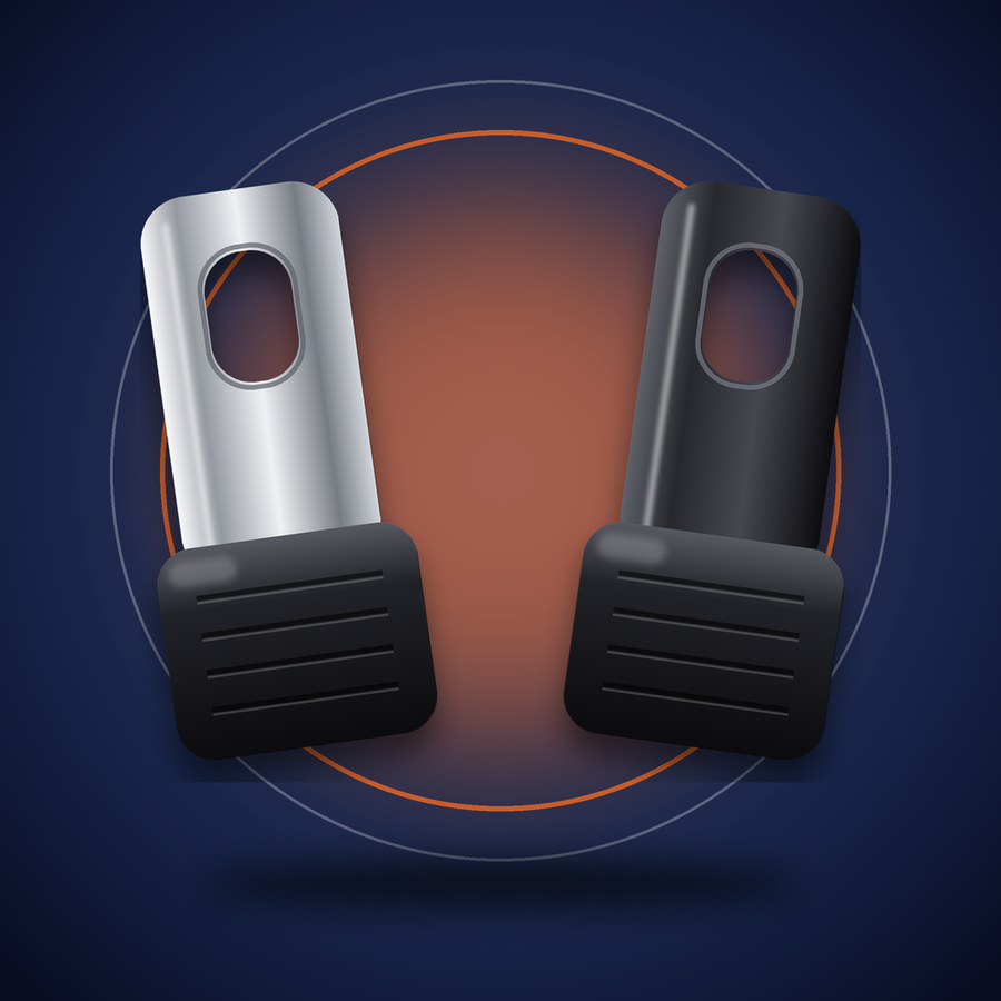 Seat belt clip