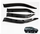 Chrome line door visor for toyota old fortuner