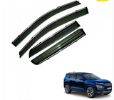 Chrome line door visor for tata safari 2021