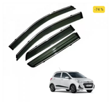 Chrome line door visor for hyundai grand I10