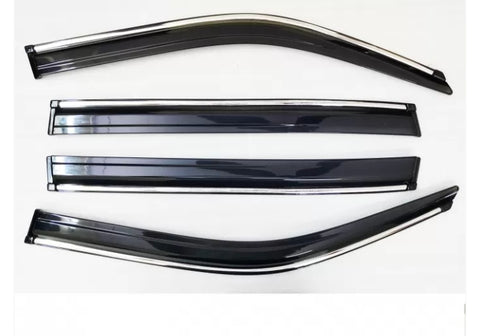 Tata altroz 2019 door visor with chrome line