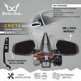 Creta(2024) OEM folding mirror kit