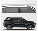 Chrome line door visor for hyundai creta 2020