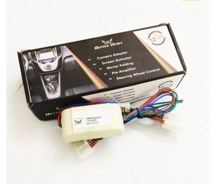 Auto Mirror folding relay kit for Ford new endeavour 2016-2022