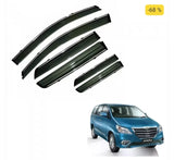 Toyota Innova car door visor with chrome line