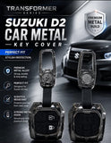 Dossnik Transformer Series  Premium Metal Car Key Cover – Full Protection