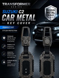 Dossnik Transformer Series  Premium Metal Car Key Cover – Full Protection