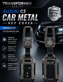 Dossnik Transformer Series  Premium Metal Car Key Cover – Full Protection