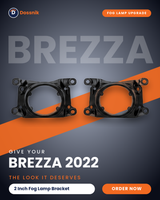 2 Inch Projector Bracket for Maruti Suzuki Brezza 2022