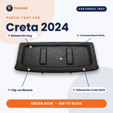 Car Parcel Tray for Hyundai Creta 2024