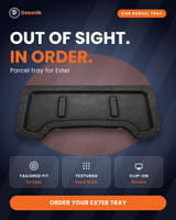 Car Parcel Tray for Hyundai Exter