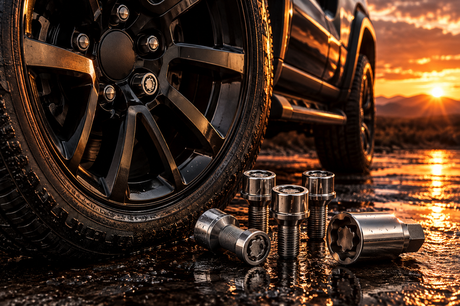 Car tyre wheel lock