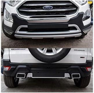 Ford New Ecosport Facelift 2018-2021 Front And Rear Bumper Guard In High Quality ABS Material