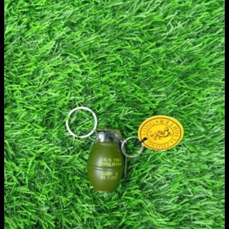Grenade Lighter With Keychain