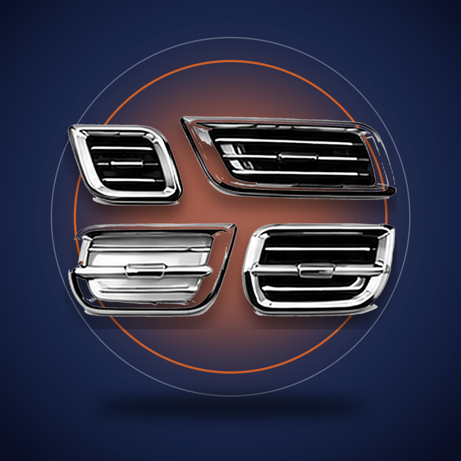 Interior chrome kits 