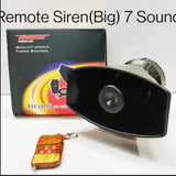 Remote Control Police Siren (7 Sound )