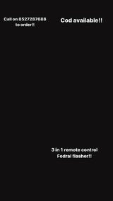 3 in 1 remote control fedral flasher (wireless remote)