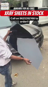 Pre-Cut Car X-Ray Z- Black Window Tint Sheet Set Of 4 Window Tints – Custom Fit for All Car Models