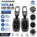 Dossnik Transformer Series  Premium Metal Car Key Cover – Full Protection