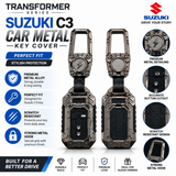Dossnik Transformer Series  Premium Metal Car Key Cover – Full Protection
