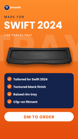 Car Parcel Tray for Maruti Suzuki Swift 2024