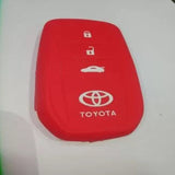 Silicon car key cover for toyota