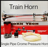 Train Single Pipe Chrome Pressure Horn