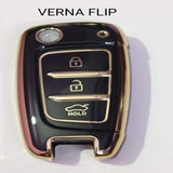 Tpu key cover for verna flip