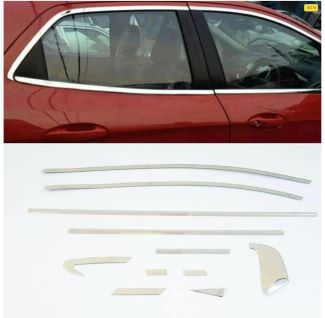 Car chrome window trim garnish